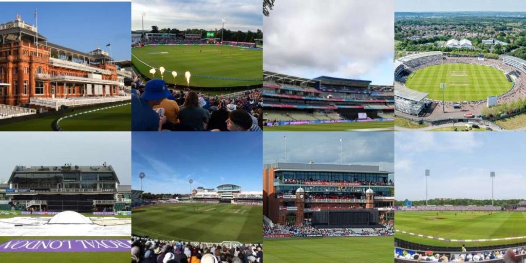 Venues for India Tour of England 