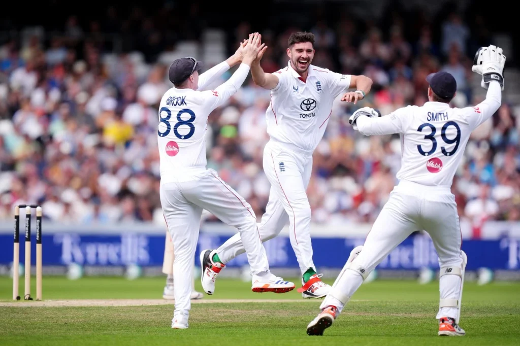 Josh Tongue vs Pakistan 1st Test
