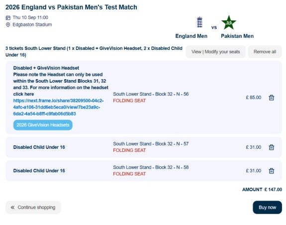 Ticket Quantity and price Review Ticket Quantity and price Review