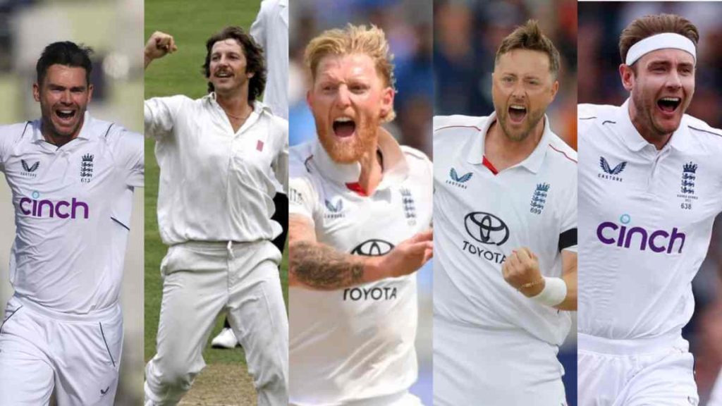 Top 10 Players With Most Wickets For England in Test