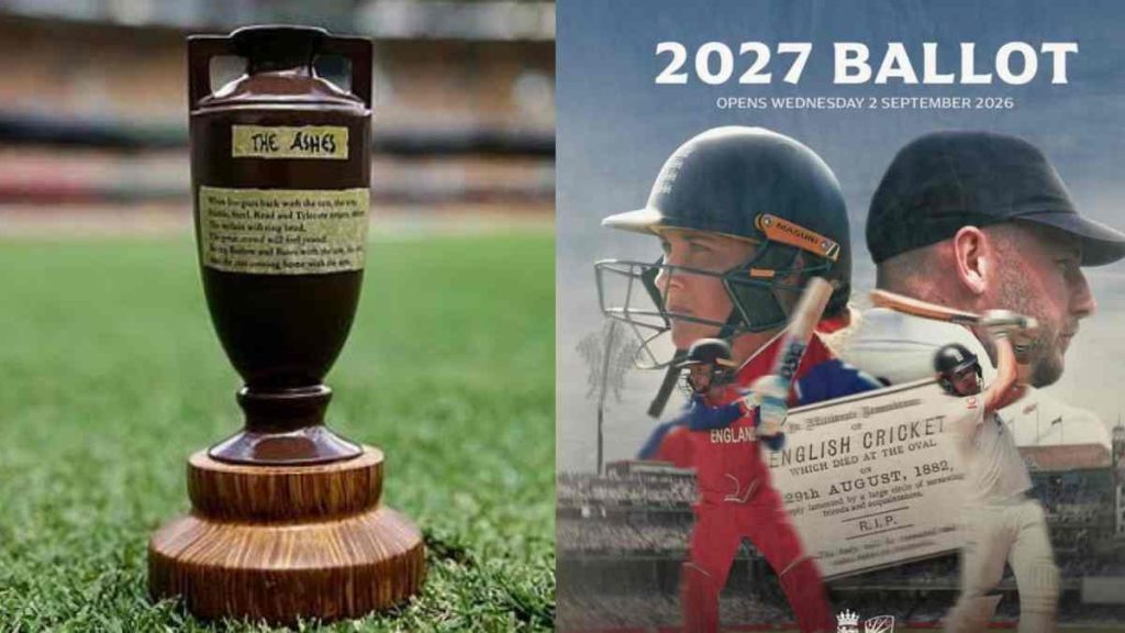 Ashes 2027 Ballot: Ticket Dates, Deadlines & How to Apply