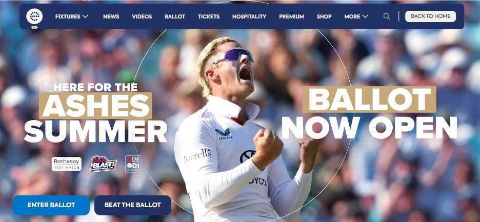 Ashes Ballot 